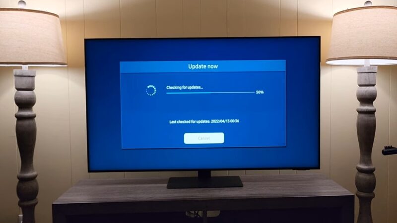 Update Software on TV